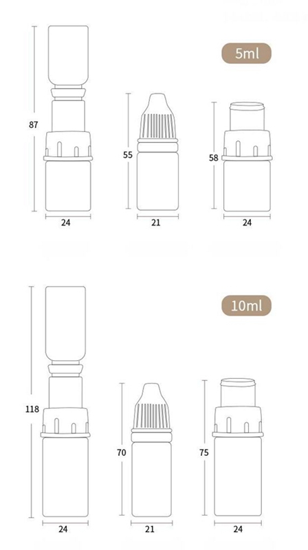 5ml 10ml freeze dried powder child and mother essence vials 05